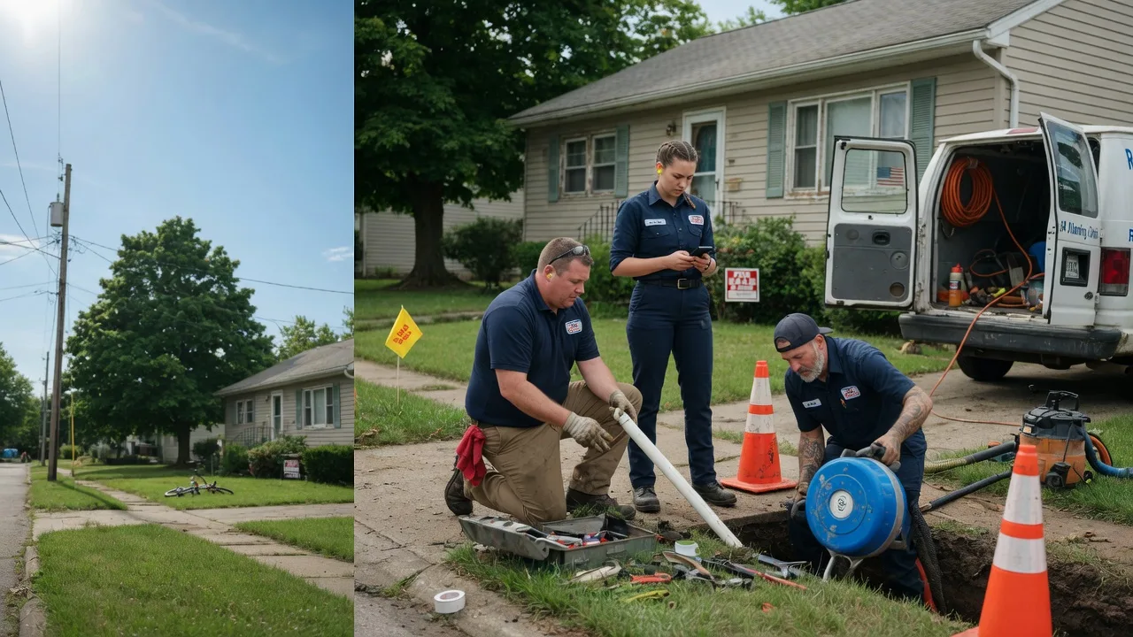 Sewer Line Repair in Russell, IL near me